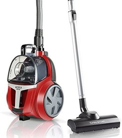 Resim Arnica Pika Kırmızı Toz Hazneli Elektrikli Süpürge, 250 W, 2.5 L Hazne, HEPA 13 Filtre, Kırmızı 