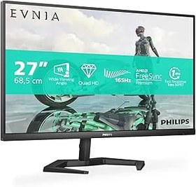 Resim Philips Momentum 27M1N3500LS 27 inç QHD Oyun Monitör, FreeSync Premium (2560x1440, 144 Hz, 1 ms, DisplayPort, HDMI) Siyah 