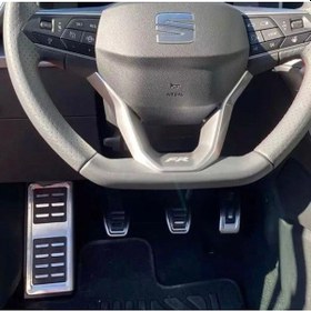 Resim Mk4 Seat Leon Ve Fr Manuel Veya Otomatik Krom Pedal Seti 