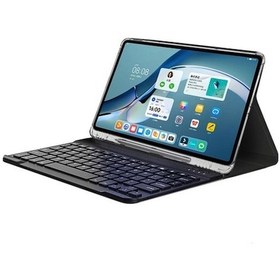 Resim Huawei Uyumlu Matepad 11 Bt Klavyeli Kalem Koymalı Standlı Kılıf Bkk8 