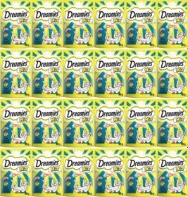 Resim Dreamies Mix Kedi Ödül Maması Peynirli-somonlu 60 Gr X 24 Adet 