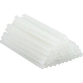 Resim 10 Adet, Kalın Silikon, Sıcak Silikon, Şeffaf Mum Silikon, 11 Mm, Sıcak Yapıştırıcı 