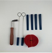 Resim Yifomall Xuyi Marka Piyano Akort Aleti Seti - 8 Parça Metal+kauçuk Gereçler, Profesyonel Enstrüman Bakımı, Kross Border İhracat Malzemesi 