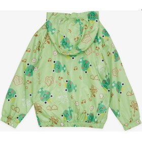 Resim Breeze Girls & Boys Erkek Çocuk Yağmurluk Prens Kurbağacık Desenli 1-5 Yaş, Fıstık Yeşili-fıstık Yeşili Fıstık Yeşili 