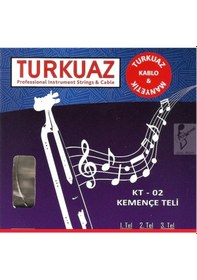 Resim Turkuaz Kt-02 Kemençe Takım Teli 