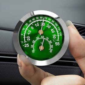 Resim Çinko Alaşım Sıcaklık Göstergesi Termometre, Şarj Edilmemiş, Pilsiz, İç Mekan, Dış Mekan, Araba İçin Uygun 