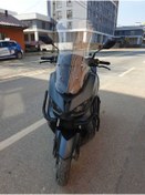 Resim Motocam Rks Grace Pro Siperlik Ön Cam 2023 2024 Model 65cm Şeffaf Renkli 4mm Uzun Cam 