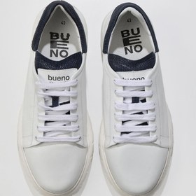 Resim Bueno Shoes Beyaz Lacivert Deri Erkek Spor Ayakkabı 01mq4900 