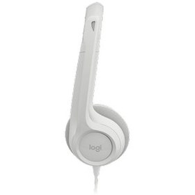 Resim Logitech H390 Mikrofonlu Beyaz Kulaklik 981-00128 
