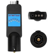 Resim Lumaworld Type A 7 Pin 6 Fonksiyonlu 2si 1 Arada Adaptör Ve Testör Bağlantı Test Cihazı 