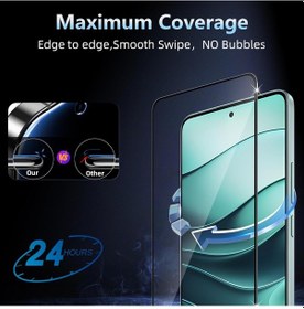 Resim Xiaomi Redmi Note14 Uyumlu Tam Kapatan Ekran Koruyucu Seramik Cam 