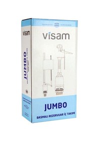Resim Visam Jumbo Basmalı Rezervuar İç Takımı Beyaz 