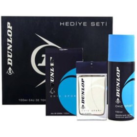 Resim Dunlop Klasik Mavi Edt 100 ml + 150 ml Deodorant Erkek Parfüm Seti 8690587202908 