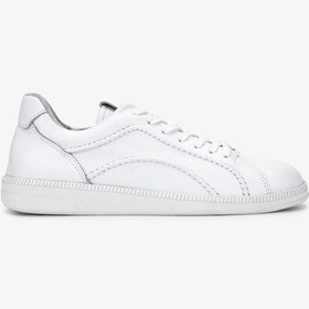 Resim Valmenti Kadın Hakiki Deri Beyaz Sneakers & Spor Ayakkabı 312 622 Bn Ayk Y25 Beyaz Beyaz 