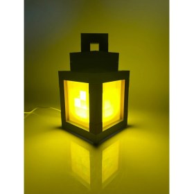 Resim Xeir Decoration Minecraft Fener Lamba - USB Kablo 