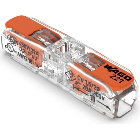 Resim Wago 221-2411 Kol Içi Satır Ekleme Konnektörü (60 Adet) 