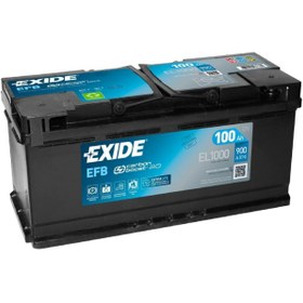 Resim Exide EL1000 100Ah 90A 353x175x190 