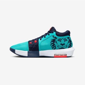 Resim Nike Lebron Witness Vııı Erkek Basketbol Ayakkabısı Hq2139-300 Yeşil 