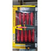 Resim Eltos Saatçi Telefon Bilgisayar Tornavida Seti 10 Parça 