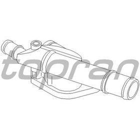 Resim TOPRAN 110360001 Hararet Musır Yuvası-(Vw: Caddy/Jetta/Passat/Golfv 1,9 Bls) 