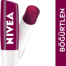 Resim Nivea Böğürtlen Dudak Bakım Kremi 4,8 gr - Gratis 