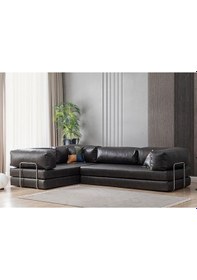 Resim Good Night Legom Klass Deri Koltuk Koyu Gri Köşe 