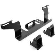 Resim Youmex 2013 Ve Sonrası Fıt Gk5 İçin Sağ Arka Koltuk Çocuk Emniyet Koltuğu Montaj Braketi - Siyah Çelik Isofıx Bağlantı Seti 