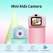 Resim Bloomnest Mini Çocuk Kamerası 2 İnç Hd Ekran, Şarj Edilebilir, 32 Gb Hafıza Kartı, Mavi Video Kamera 