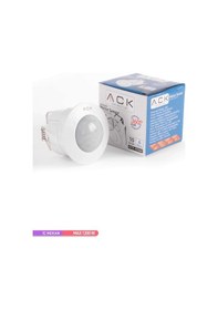 Resim ACK 360 Derece Sıva Altı Tavan Tipi Hareket Sensörü 