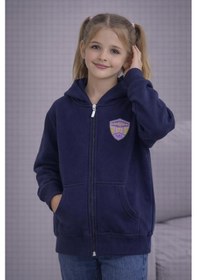Resim Çocuk Giyim Kız Çocuk Sweatshirt Lacivert 