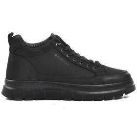Resim Hammer Jack Siyah Nubuk Sneaker Erkek Bot 