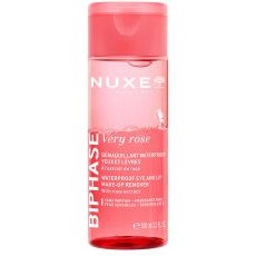 Resim Nuxe Very Rose Gül Özlü Çift Bazlı Göz Makyajı Temizleme Suyu 100 ml 