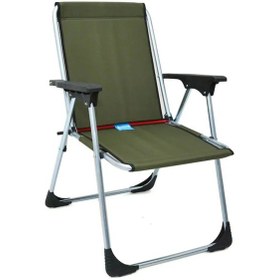Resim Kiovva Kamp Sandalyesi Yeşil Haki 