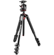 Resim Manfrotto Mk190Xpro4-Bhq2 Ball Head Aluminum Tripod Kit Manfrotto