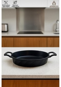 Resim Vento Yanmaz Yapışmaz Titanyum Kaplama Sahan Omlet Tava 18 Cm 