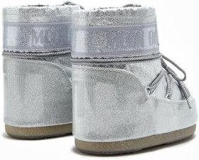 Resim Kadın Kar Botu 80D1409440-H001 Moon Boot Icon Low Glitter Silver 