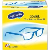 Resim Mendiva Gözlük ve Cam Ekran Temizleme Mendili 40'lı 