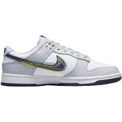 Resim Nike Dunk Low 3d Swoosh Sneakers Erkek Spor Ayakkabı Dv6482-100 