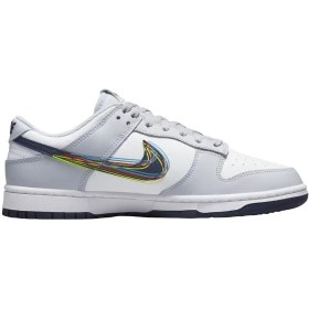 Resim Nike Dunk Low 3d Swoosh Sneakers Erkek Spor Ayakkabı Dv6482-100 