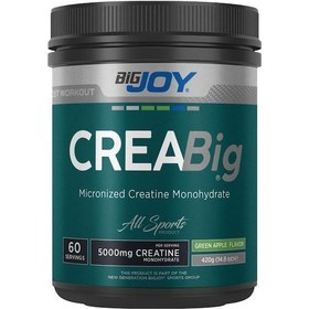 Resim Bigjoy Sports Kreatin Creabig 420gr 60 Servis Yeşil Elma 