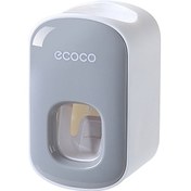 Resim Ecoco Duvara Monte Otomatik Diş Macunu Dispenseri Gri Diğer 