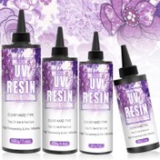 Resim UV Reçine - Premium UV Reçine Kiti, El Sanatları Takı Yapımı için Sert Kristal Şeffaf UV Sertleştirici Epoksi Reçine, Kullanımı Kolay ve Hızlı Sertleşme, Yüksek Şeffaflık ve Sararma Önleyici, Takı Yapım Malzemeleri | Kristal Şeffaf Reçine | Dayanıklı Takı Yapımı, UV Sertleştirici Reçine 