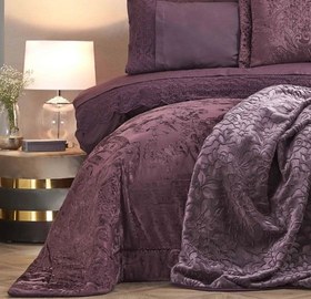 Resim Karaca Home Valeria Best 8 Parça Çeyiz Seti Gece Moru 
