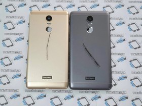 Resim Lenovo K6 NOTE Arka Pil Batarya Kapağı (TUŞ TAKIMI) Gold 