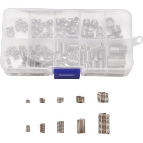 Resim Seeppitous 150PCS Iplik Onarım Ekleri M3 M4 M5 M6 M8 Paslanmaz Çelik Helikopar (Yurt Dışından) 