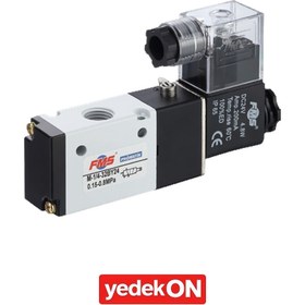 Resim M 1/4'' 3x2 Bobin Yay Valfi (n.k) 