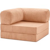 Resim MiniWood Legom Koltuk Berjer Uzanma Koltuğu Tek Kişilik Kanepe Yatak 