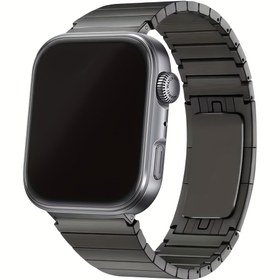 Resim For Huawei Fit 4 Pro/Fit 4, Fit 3 için Yüksek Kaliteli Metal Yedeklik Bileklik Saat Bilekliği, Seçenekli Titanyum Gümüş/Gece Gri for huawei Akıllı Saat Yükseltilmiş Bileklik Aksesuarları Ayarlanabilir, Şerefli Tasarım, İnci El Sanatları 