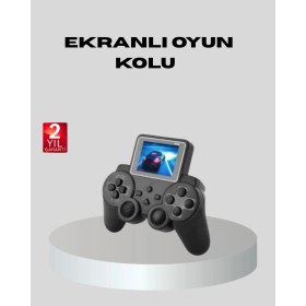 Resim S'82 520 Oyunlu Atari S10 El Konsolu – Retro Tasarım, Şarjlı ve Taşınabilir Oyun Deneyimi 