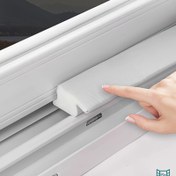 Resim 1 Rulo Z-Şekilli Plastik Pencere Sızdırmazlık Şeridi - Kolay Kurulum, Rüzgar Geçirmez, Ses Geçirmez, Kaydırılabilir Pencereler İçin, Dayanıklı Kapı ve Pencere Sızdırmazlığı, Ses Yalıtımı, Noel Hediyesi 